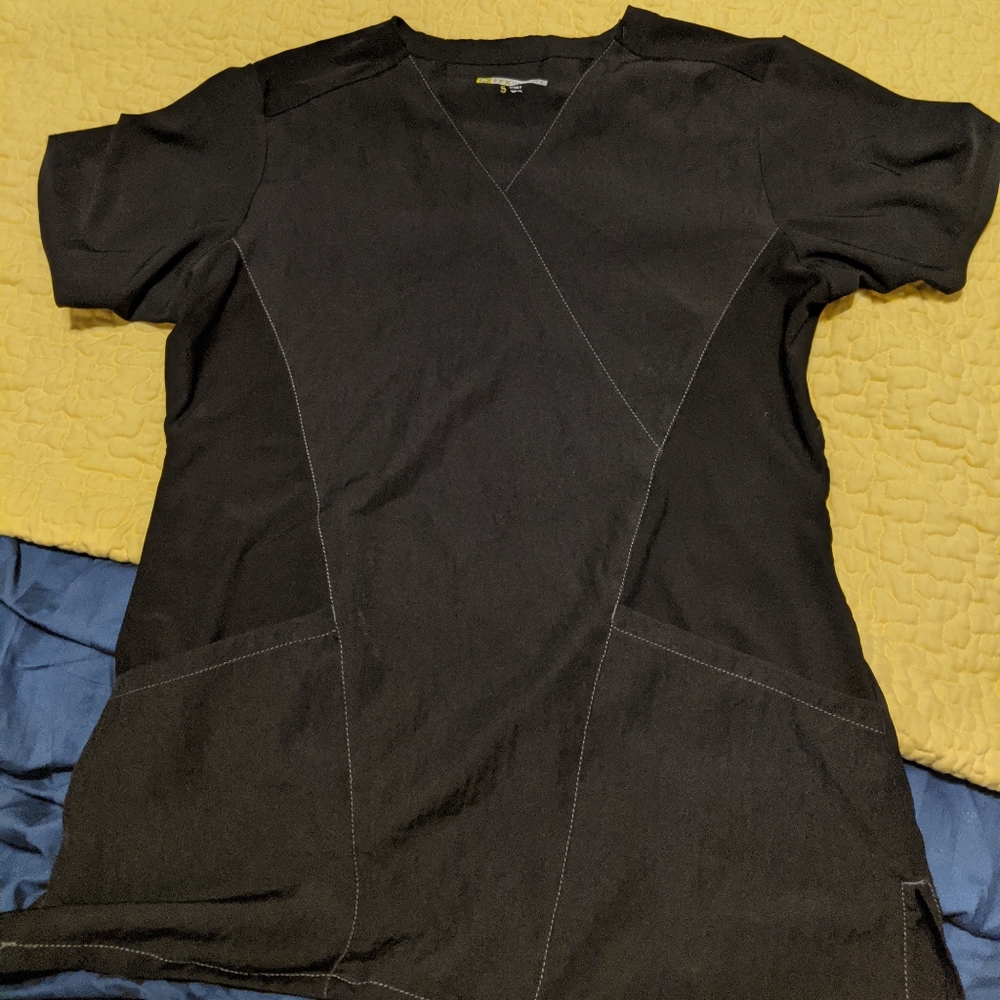 Stretch athletic scrub top